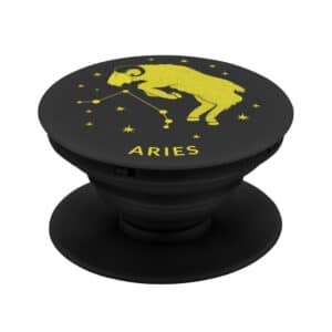Zodiac Sign Aries - Pop Grip | Phone Stand | Mobile Holder